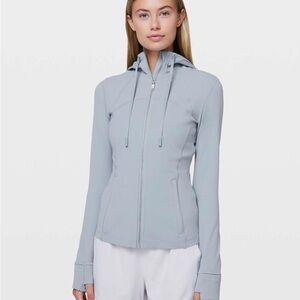 Light blue lululemon Zip-Up Hoodie
